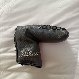 Scotty Cameron Titleist Gray and Black Putter Cover